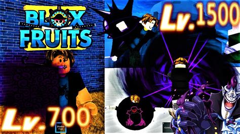 Shadow User 700 To 1500 Blox Fruits Youtube
