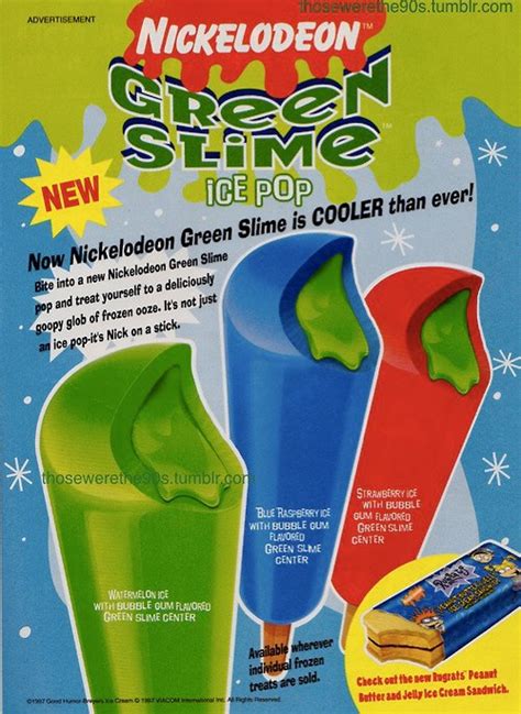 Nickalive Nickelodeon Slime Ice Cream And Pops Are Coming Soon To Walmart