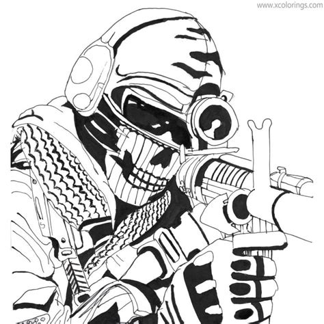 Call Of Duty Coloring Pages By Bluemk