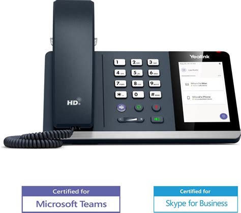 Buy Yealink Mp50 Usb Phone Handset Certified For Microsoft Teams Skype