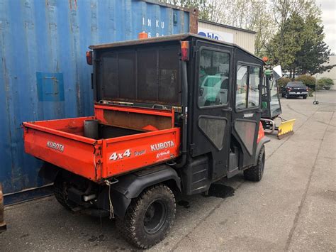 Kubota Rtv 1140 Cpx Diesel 4x4 Utility Vehicle With Dump Box