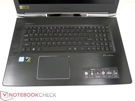 Critique Complète Du Pc Portable Acer Aspire V17 Nitro Be Vn7 793g Gtx 1060 Black Edition