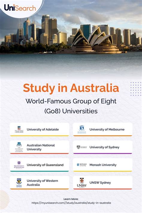 Study In Australia World Famous Group Of Eight Go8 Universities