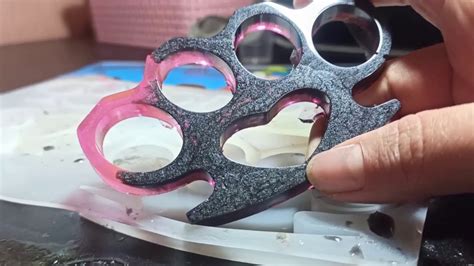 Epoxy Resin Brass Knuckles A Detailed Tutorial On Making An Epoxy