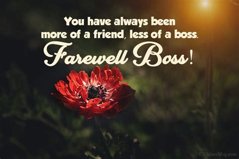 100 Farewell Messages To Boss Goodbye Wishes Wishesmsg 2022