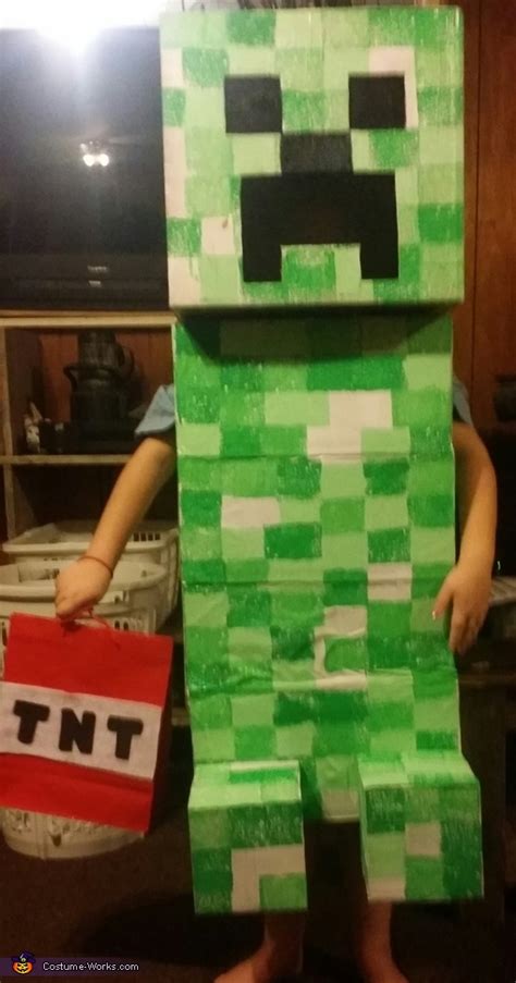 Minecraft Creeper Costume Diy