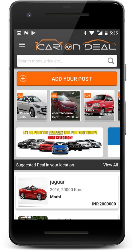 Car On Deal Buy And Sale Car Android App By Shreehariweb Codecanyon