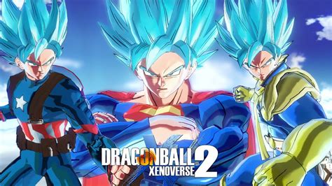 Goku And Superman Fusion Dragon Ball Xenoverse 2 Youtube
