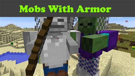 Mobs With Armor Minecraft Map