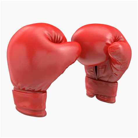 3d Boxing Gloves Fighting Pose Turbosquid 1393898
