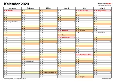 Kalenderpedia 3 Monatskalender 2021 Zum Ausdrucken ...