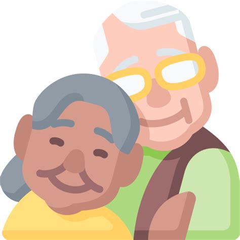 Old People Special Flat Icon
