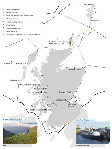 Historic Environment And Cultural Heritage Scotlands Marine Atlas