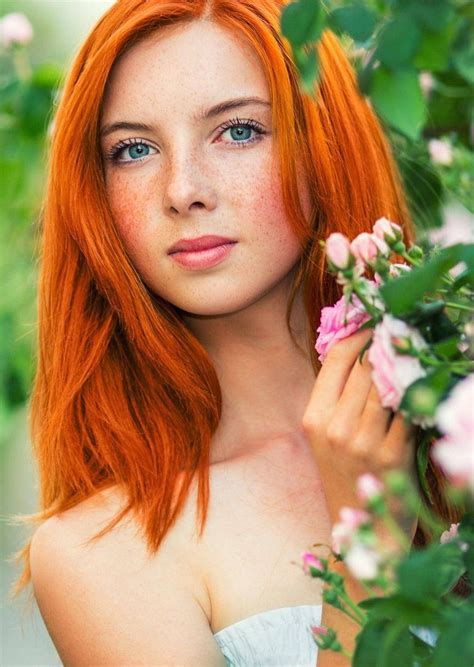 Pin By Daniel Zavala On Red Hair Blue Eyes Beautiful Freckles
