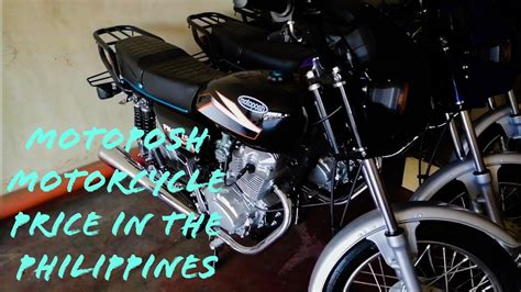 motoposh motorcycle philippines price list