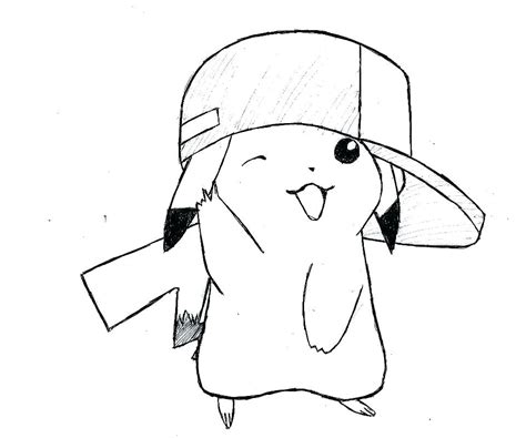 Pikachu Drawing Step By Step Easy Free Download On Clipartmag