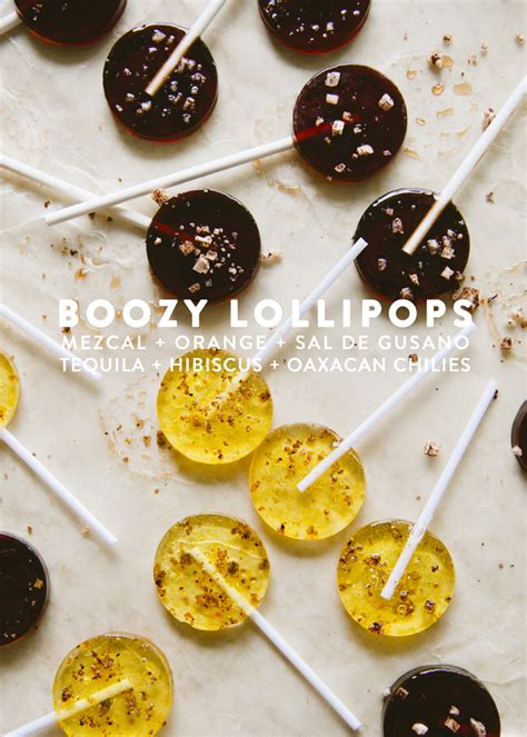 Tamarind is probably the most mexican ingredient found in mexican candies. BOOZY LOLLIPOPS in 2020 | Hard candy recipes, Gourmet ...