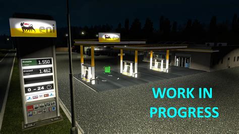 Real European Gas Stations Reloaded 128 Mod Euro Truck Simulator 2