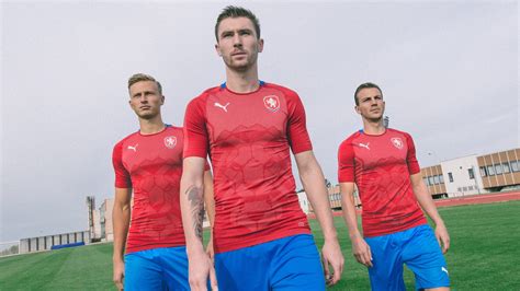 Grab your blue and yellow crayons and colour in ukraine's football kit for the euro 2016. Czech Republic 2018 Home Kit Released - Footy Headlines