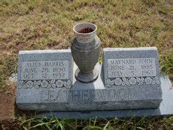 Maynard John Leatherwood Homenaje De Find A Grave