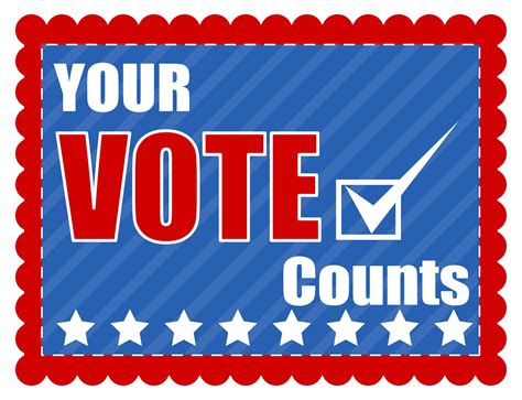 Your Vote Counts Election Day Vector Illustrationm1yw0uul We Can