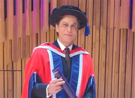 shah rukh khan received doctorate degree from university of law