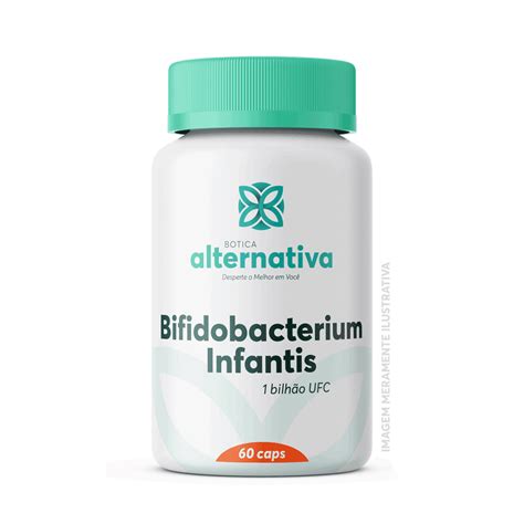 Bifidobacterium Infantis 1 Bilhão Ufc 60 Cápsulas Botica Alternativa