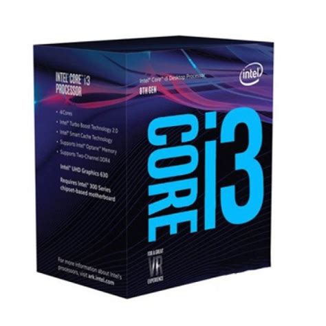 8th Gen Intel Core I3 8100 Desktop Processor 4 Cores Techmart Unbox