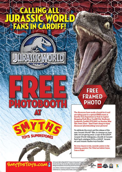 Jurassic World Comes To Life At Smyths Toys Superstore