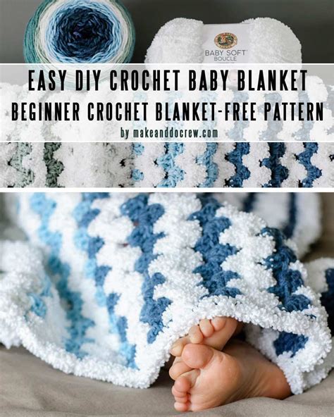 Easy Diy Baby Blankets You Can Crochet In A Weekend Craft Mart