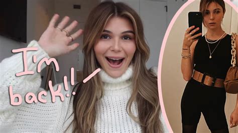 Olivia Jade Is Back On Youtube After College Admissions Scandal Perez Hilton