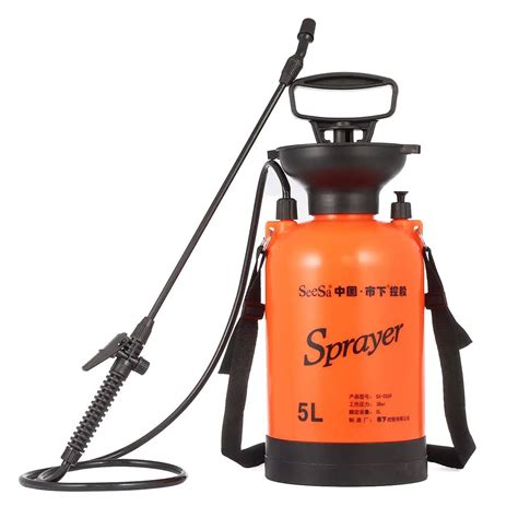 Garden Sprayer 3l5l Manual Hand Pressure Pump Irrigation Sprinkler Kit