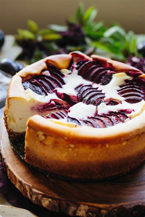 Heat the oven to 320°f and move the rack to the middle of the oven. Ricotta Cheesecake with Plums | Coley Cooks...
