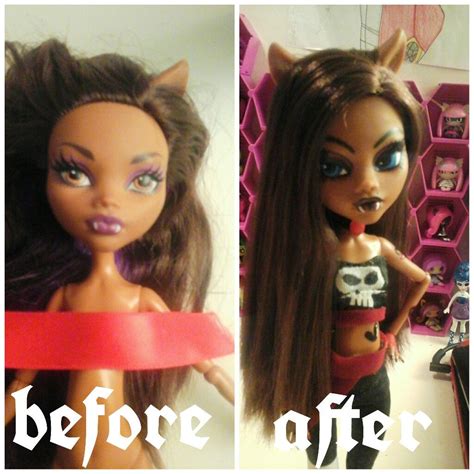 Pin By Gumpy Nep On Monster High And Ever After High Custom Dolls Monster High Custom Dolls