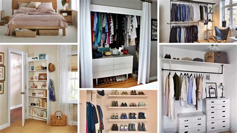 10 Ways To Store Clothes Without A Closet Youtube