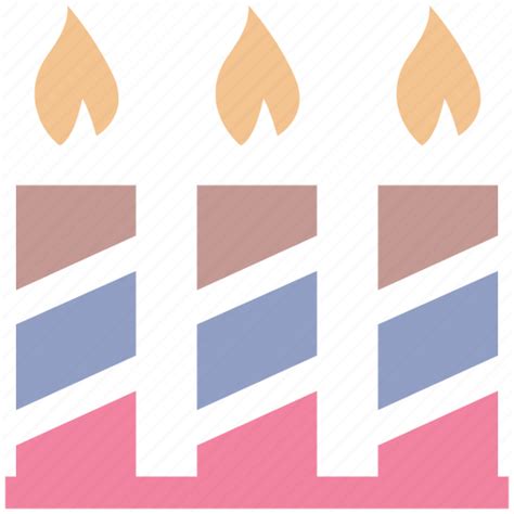Advent candle, candle, candle burning, christmas candle, decoration icon