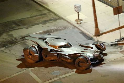 Batmobile From New Batman Vs Superman Movie Revealed During Detroit