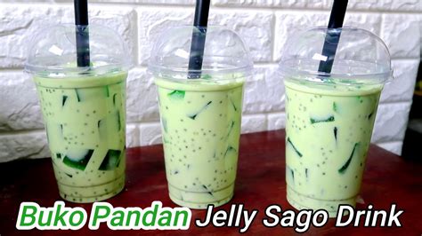 Buko Pandan L Buko Pandan Jelly Drink Recipe Youtube