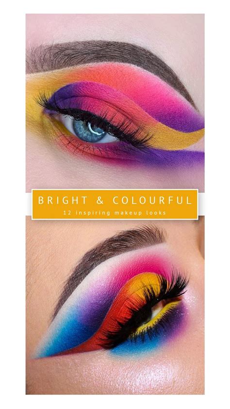 12 Bright And Colourful Makeup Looks An Immersive Guide By London Copyright