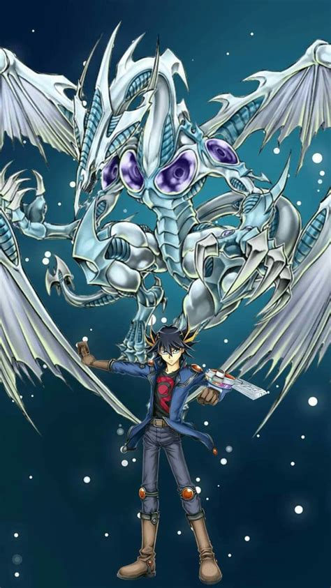Yusei Fudo And Stardust Dragon Fan Anime Anime Art Yugioh Dragons