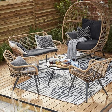 Maybe you would like to learn more about one of these? B&Q Launches Rattan-Effect Egg Chair: Rattan Garden Furniture