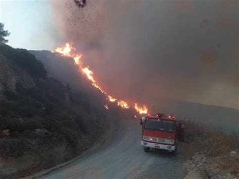 Ειδήσεις για τις φωτιές που είναι σε εξέλιξη. Πυρκαγιά ΤΩΡΑ σε δασική έκταση στο Βαθύ Σάμου | Fire Fighting Greece