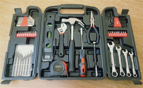 Moss 53pc Household Tool Set Box Kit Includes Precision