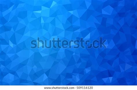 Light Blue Polygonal Background Creative Geometric Stock Vector