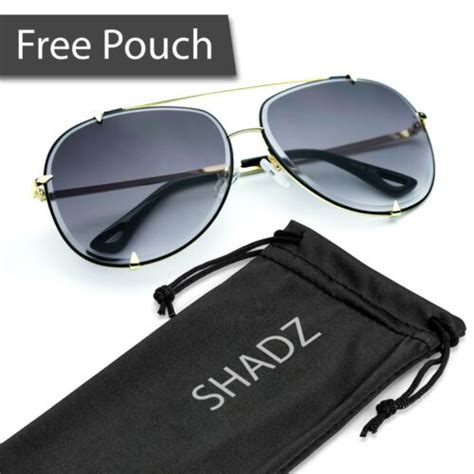 big aviator xxl talon oversized metal gradient women sunglasses shadz ebay