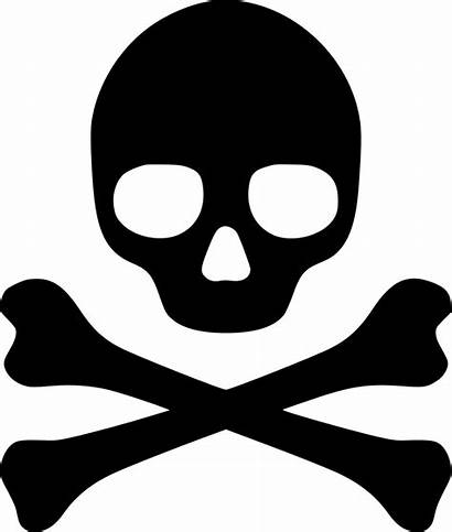 Skull Crossbones Transparent Svg Death Icon Background