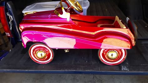 My Kids Lowrider Pedal Car Youtube