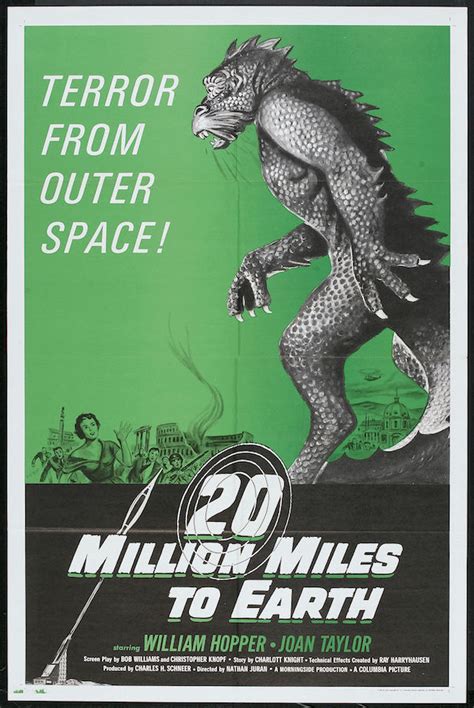 20 Million Miles To Earth The Grindhouse Cinema Database