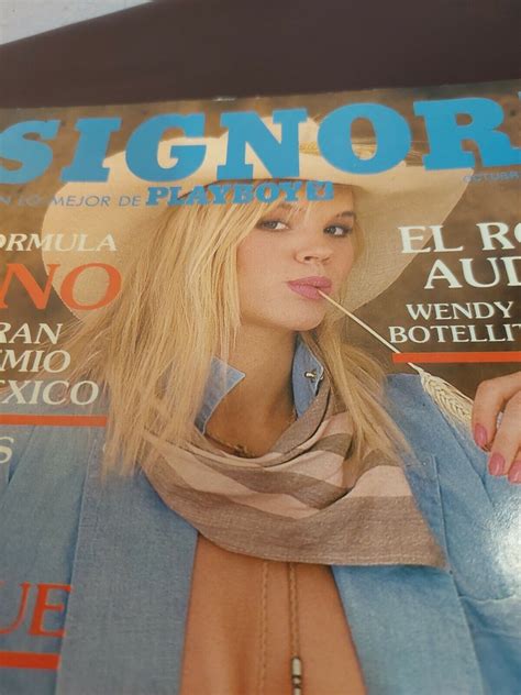 Playboy Signore Rare Katherine Hushaw Magazine Mexican Edition