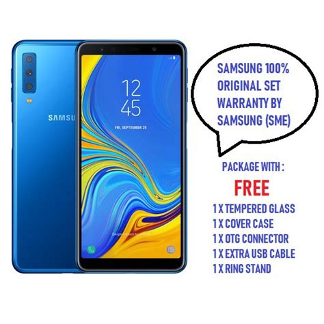 The price of the galaxy a7 is $300. Samsung Galaxy A7 (2018) Price in Malaysia & Specs | TechNave